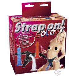 You2Toys - Felcsatolható dildó szett! - színes - Felcsatolható játékszerek (strap-on)