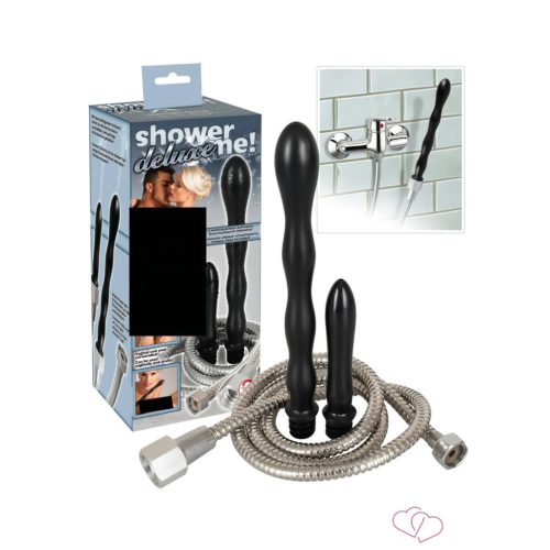Shower Me Deluxe - intimmosó szett tömlővel - Intim higiénia és fertőtlenítők