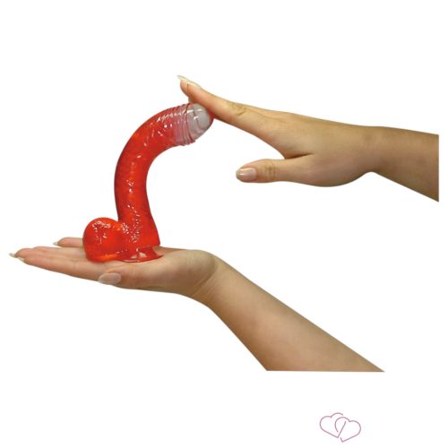 Jolly dildó (vörös) - Dildók