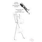 Szexlánc Csiptetővel, Nőknek - Fetish eszközök