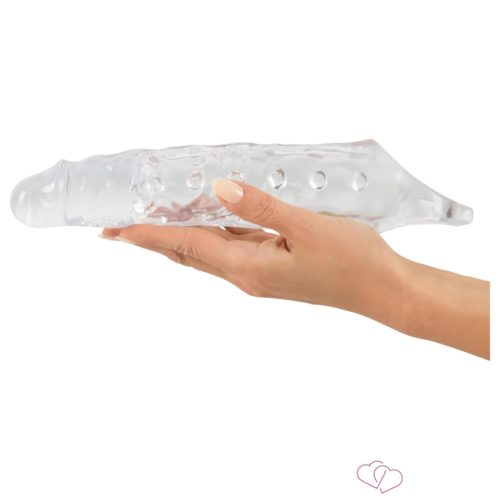 Crystal Skin - gömbös péniszhosszabbító köpeny - Férfi termékek