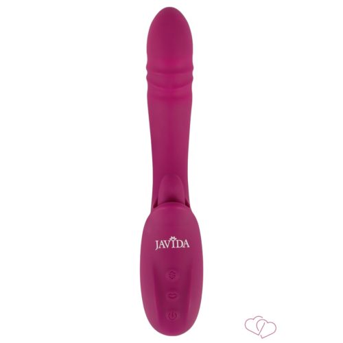 Javida Licking & Thrusting - nyelves lökő vibrátor (lila)