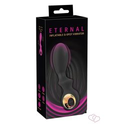 Eternal - felpumpálható G-pont vibrátor (fekete) - OUTLET