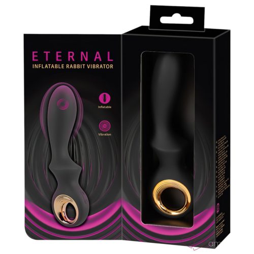 Eternal - felpumpálható G-pont vibrátor (fekete) - OUTLET