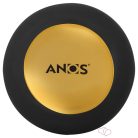 ANOS - forgó gyöngyös anál vibrátor (fekete) - OUTLET