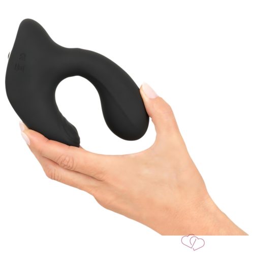 Rebel RC - akkus, rádiós pumpálható anál vibrátor (fekete) - OUTLET