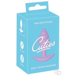 Cuties Mini Butt Plug - szilikon anál plug - lila