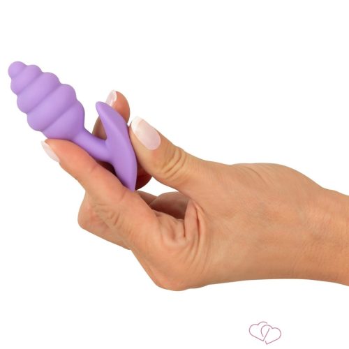 Cuties Mini Butt Plug - szilikon anál plug - lila