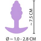 Cuties Mini Butt Plug - szilikon anál plug - lila