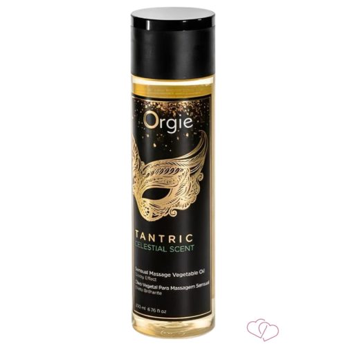 Orgie Tantric Celestial - érzéki masszázsolaj (200ml)