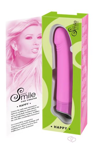SMILE Happy - 7 fokozatú vibrátor (rózsaszín) - Vibrátorok