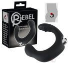 Rebel - íves prosztata vibrátor (fekete) - Anális termékek