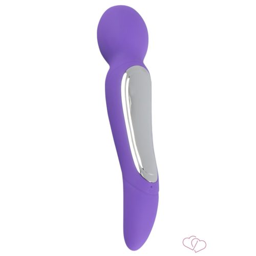 SMILE Wand - Dupla motoros masszírozó vibrátor (lila) - Vibrátorok