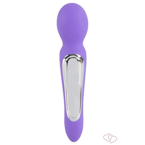 SMILE Wand - Dupla motoros masszírozó vibrátor (lila) - Vibrátorok