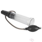 2in1 - péniszpumpa és masztubátor egyben (áttetsző) - Férfi termékek