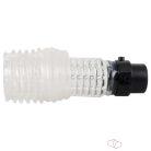 2in1 - péniszpumpa és masztubátor egyben (áttetsző) - Férfi termékek