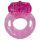 Vibrációs péniszgyűrű beépített elemmel (pink)