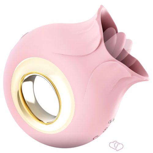 Sex HD French Kiss - nyaló vibrátor (pink) - Vibrátorok