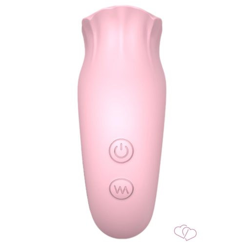 Sex HD French Kiss - nyaló vibrátor (pink) - Vibrátorok