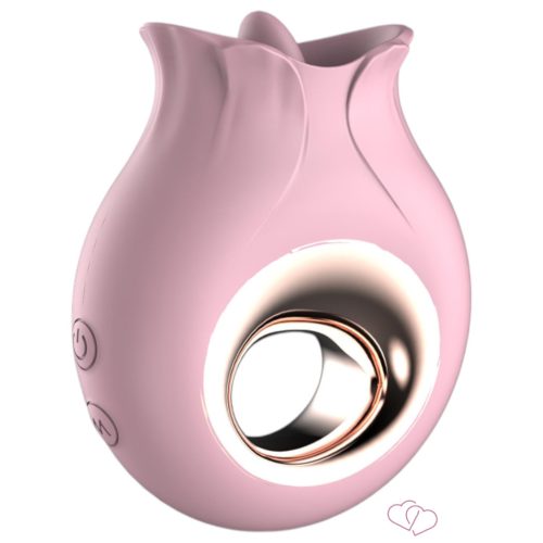 Sex HD French Kiss - nyaló vibrátor (pink) - Vibrátorok