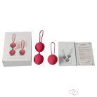 Cotoxo Cherry - 2 részes gésagolyó szett (piros) - Anális termékek