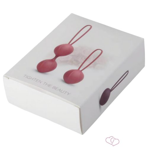 Cotoxo Cherry - 2 részes gésagolyó szett (piros) - Anális termékek