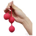 Cotoxo Cherry - 2 részes gésagolyó szett (piros) - Anális termékek