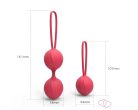 Cotoxo Cherry - 2 részes gésagolyó szett (piros) - Anális termékek