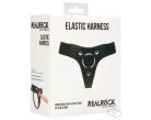 RealRock Elastic - alsó, felcsatolható termékhez (fekete) - Felcsatolható játékszerek (strap-on)