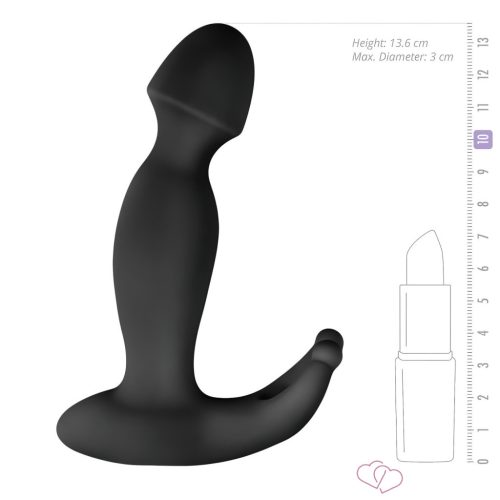 Easytoys Pounding Pete - prosztata vibrátor (fekete) - OUTLET