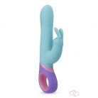 PMV20 Meta Rabbit - akkus, forgófejes, csiklókaros vibrátor (menta) - Vibrátorok