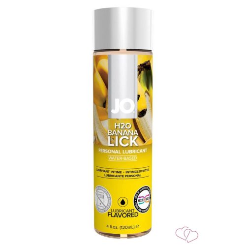 JO H2O banán - vízbázisú síkosító (120ml) - Drogéria