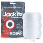 Screaming Jackits - maszturbátor, heregyűrű és nyújtó egyben (áttetsző) - Férfi termékek