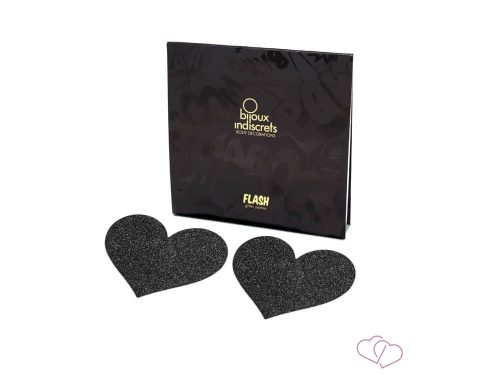 Flash Heart-Black - Fetish eszközök