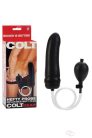 COLT Hefty Probe Inflatable Butt Plug - Black - Dildók