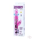 Throbbing Butterfly Vibrator Pink - 2