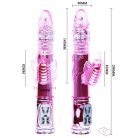 Throbbing Butterfly Vibrator Pink - 6