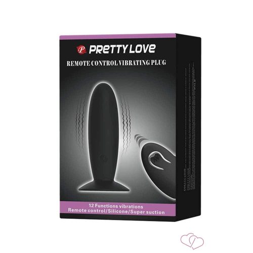 Pretty Love Remote Control Vibrating Plug - Anális termékek