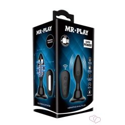 Mr. Play Vibrating Anal Plug with Remote Control - OUTLET