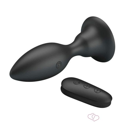 Mr. Play Vibrating Anal Plug with Remote Control - OUTLET