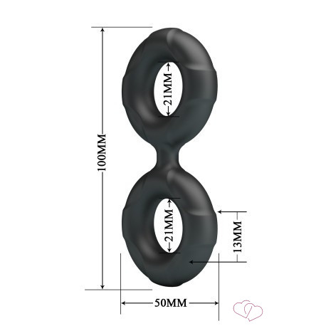 Crazy Bull Radwan Super Soft Silicone Ring - Férfi termékek