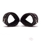 Hand Cuffs Grain Leather Black - 6