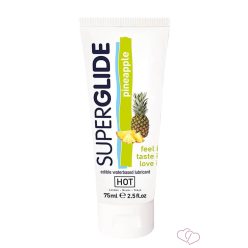 HOT Superglide lubricant waterbased - PINEAPPLE 75 ml - 2