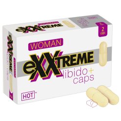 Exxtreme Libido Caps woman - étrend-kiegészítő kapszulanőknek B3 és B9 vitaminnal 1 x 2 Stk - Drogéria