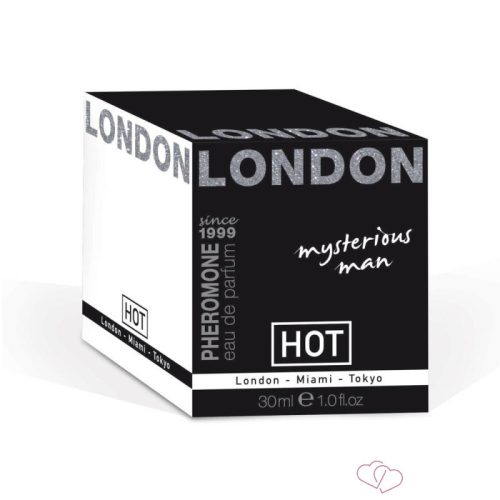 HOT Pheromone Perfume LONDON mysterious man 30 ml - Drogéria