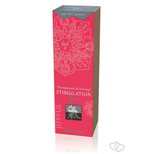 Stimulation Gel - Pomegranate & Nutmeg 30 ml - Drogéria