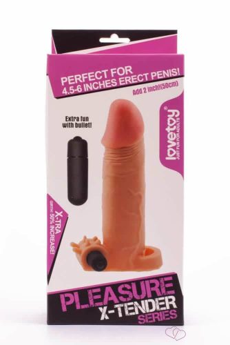 Pleasure X-Tender Vibrating Penis Sleeve #2 - Férfi termékek