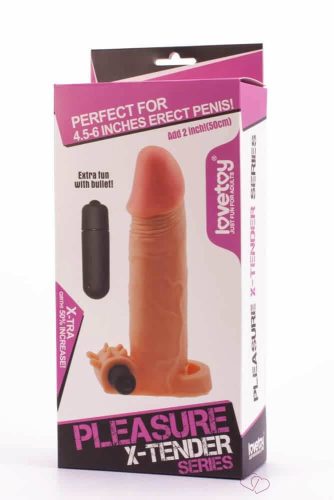 Pleasure X-Tender Vibrating Penis Sleeve #2 - Férfi termékek