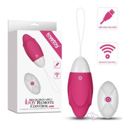 IJOY Wireless Remote Control Rechargeable Egg Pink 1 - Vibrátorok