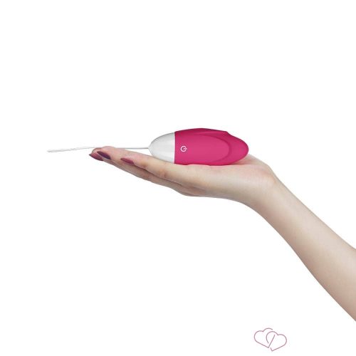 IJOY Wireless Remote Control Rechargeable Egg Pink 1 - Vibrátorok